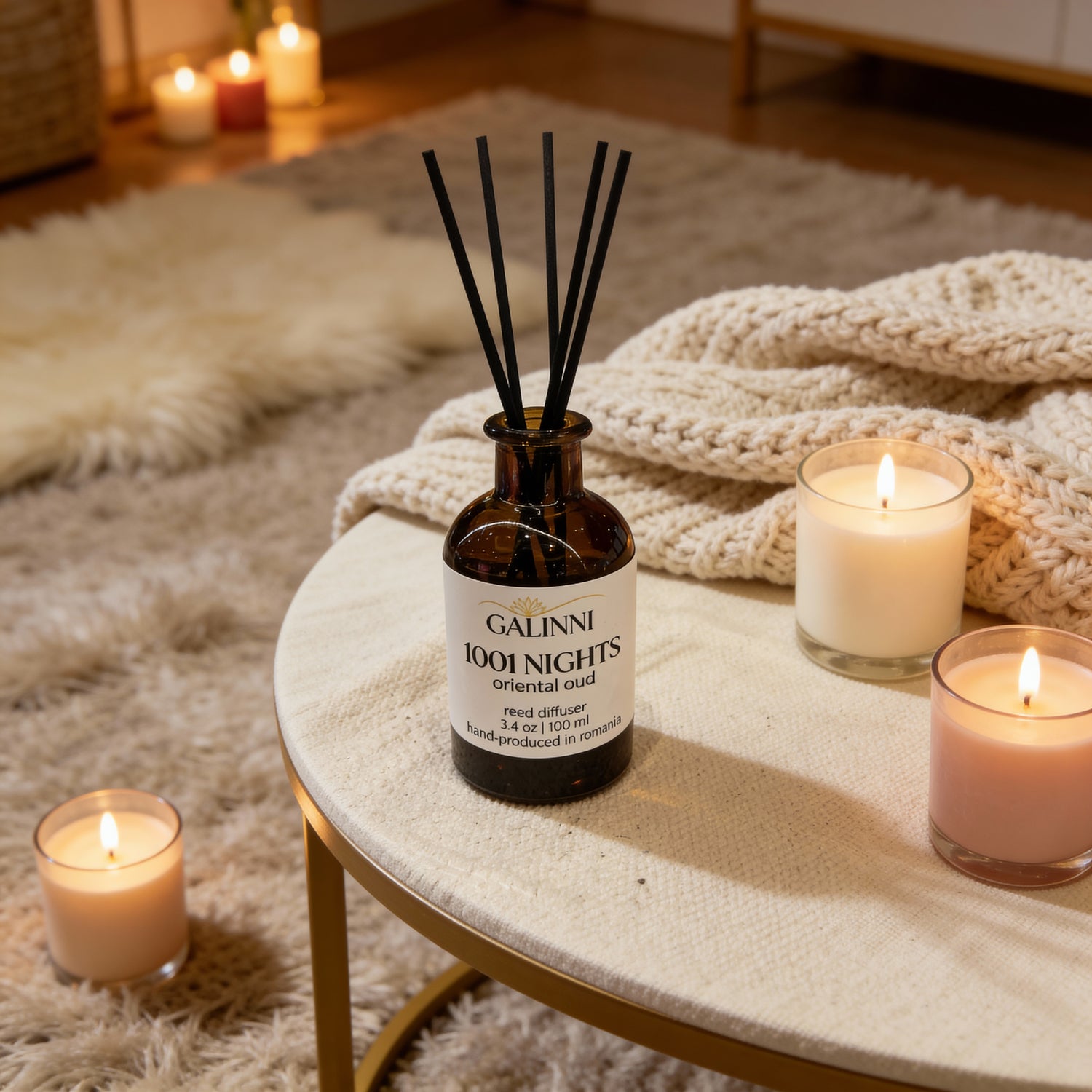 Reed Diffuser – 1001 NIGHTS, Oud Oriental, 100 ml